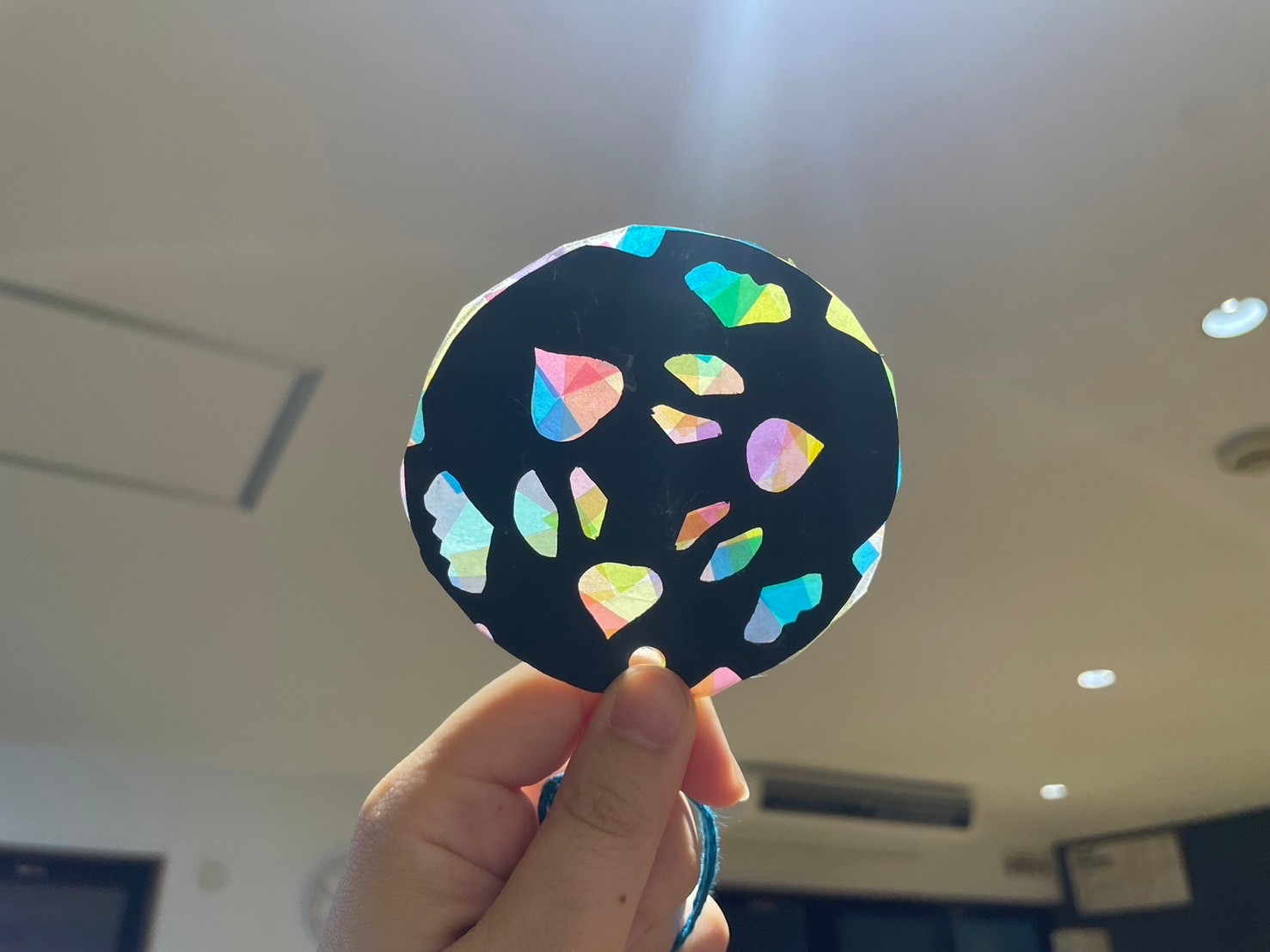 ✨ステンドグラス作り✨ | クローバーキッズブログ